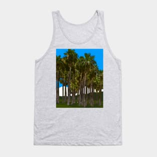 Palm Tree Grove Tank Top